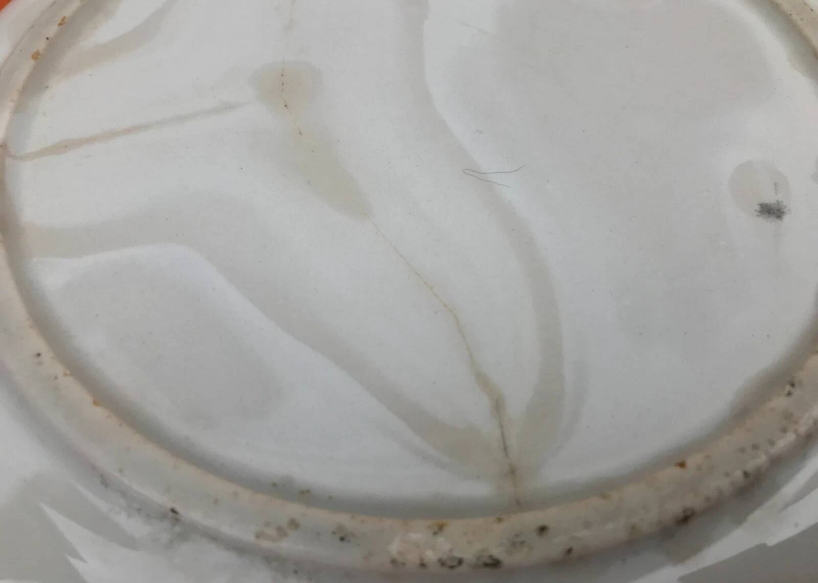 Ancien plat creux en faïence Fenal Badonviller