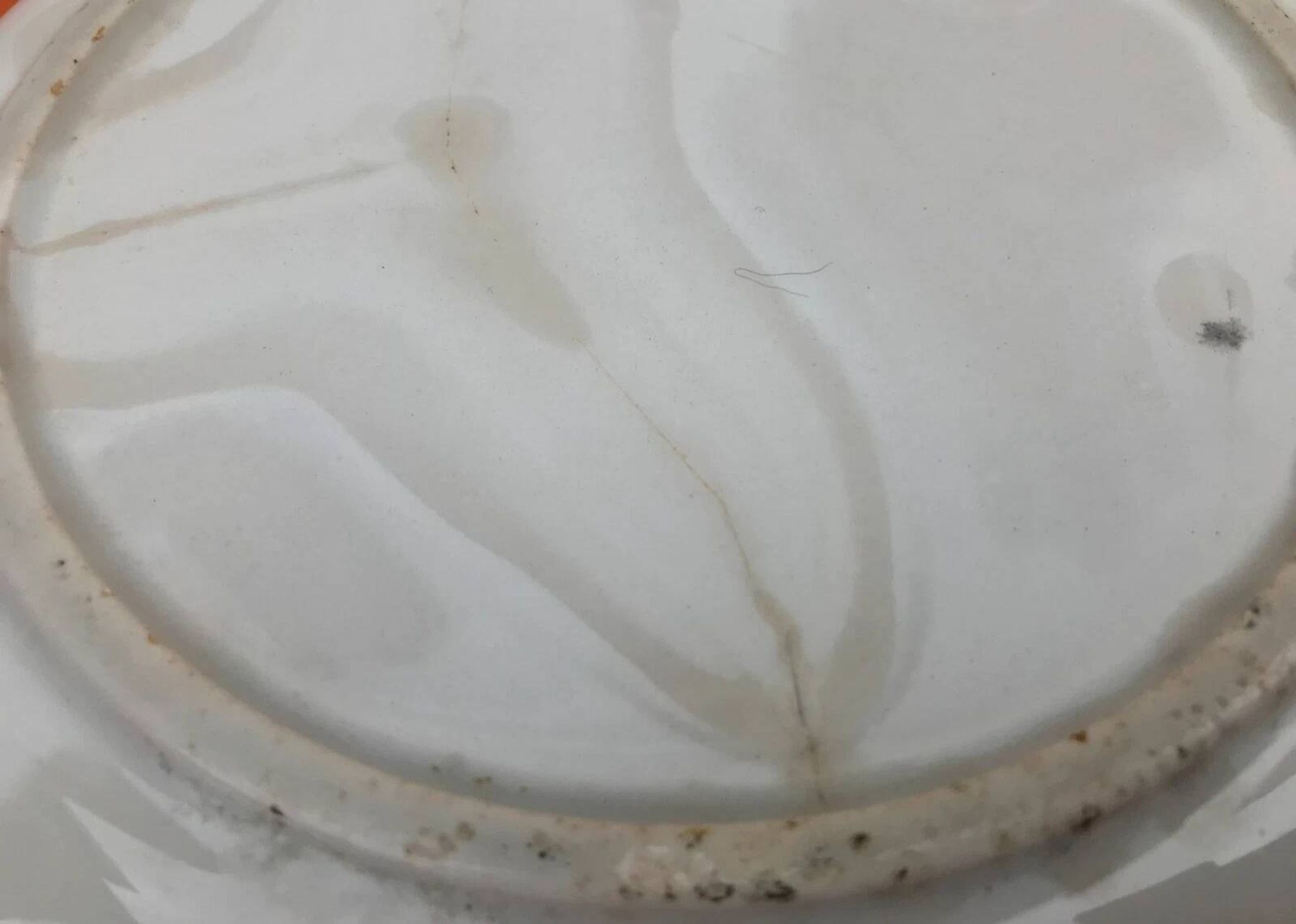 Ancien plat creux en faïence Fenal Badonviller
