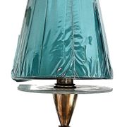 Chandelier of the end of the era art deco design 1940s