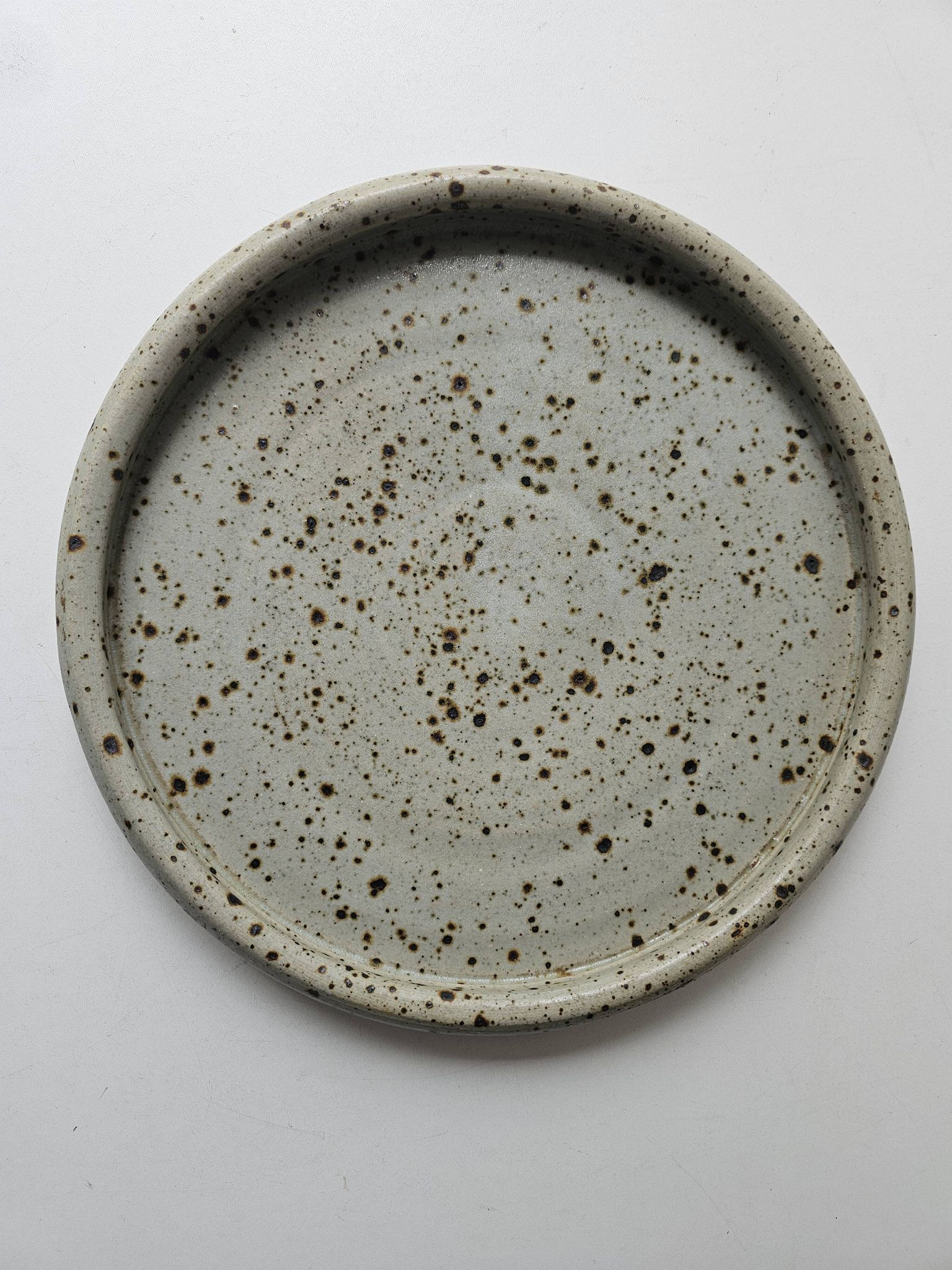 Ceramic stoneware plateau signed Gustave Tiffoche circa 1965
