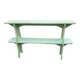 Pair of vintage farmhouse solid wood benches