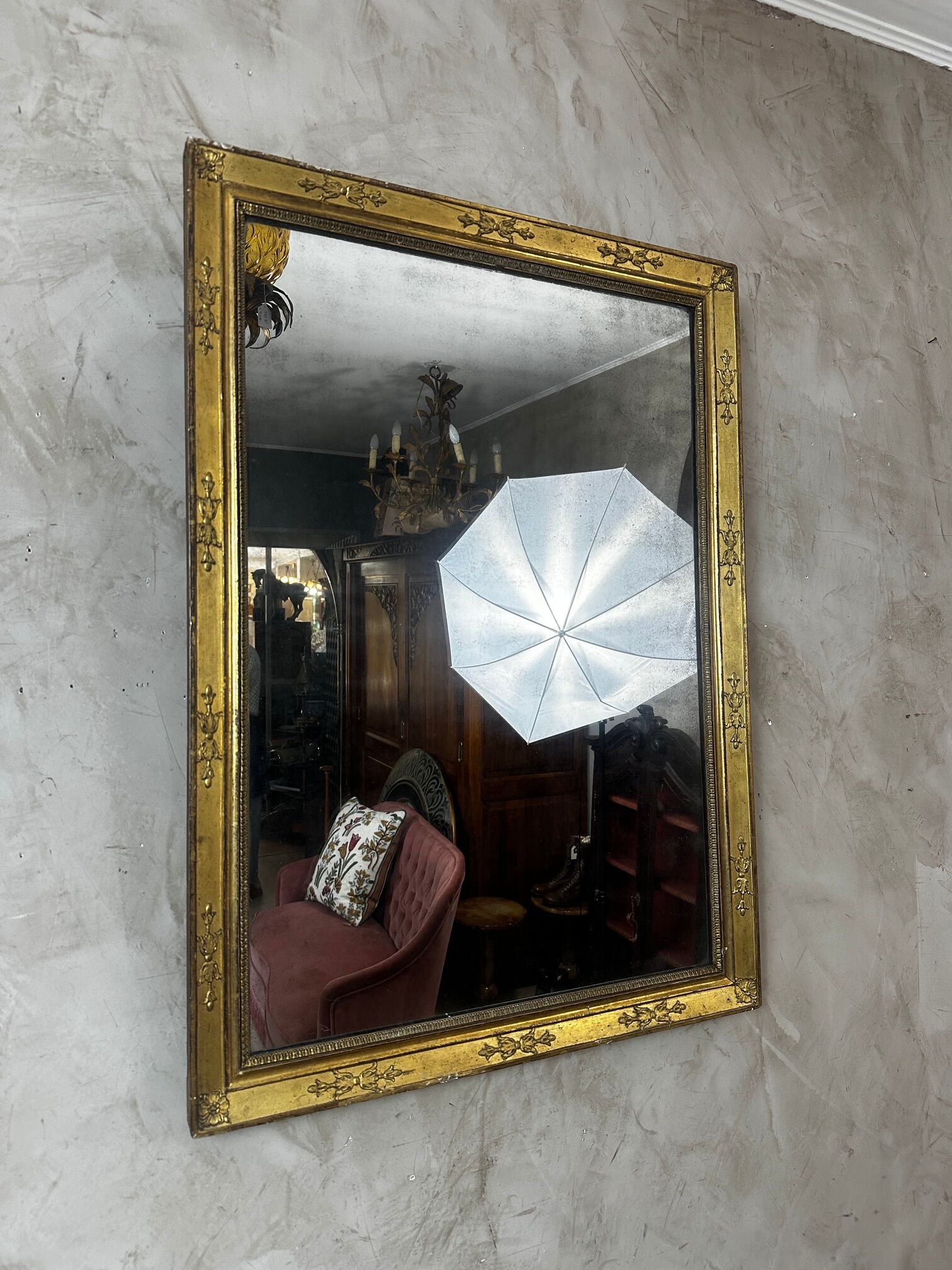 Miroir d'epoque Empire