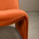 Giancarlo Piretti Alky Lounge Chair in Autumn Velvet for Anonima Castelli, Italy