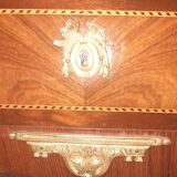 Petite commode marquettée de style transition