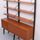 Poul Cadovius Royal Wall System Free Standing 1958 Denmark