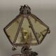 Antique table lamp in Neo-Renaissance style, iron, 20th century