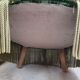 Pair of vintage toad armchairs 50s