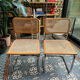 2 chaises Cesca B32 par Marcel Breuer
