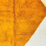 Handmade pure wool Beni Ouraine rug, size 250 x 250 cm