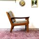 Teak armchair, design j.kristensen, denmark 1960s, vintage