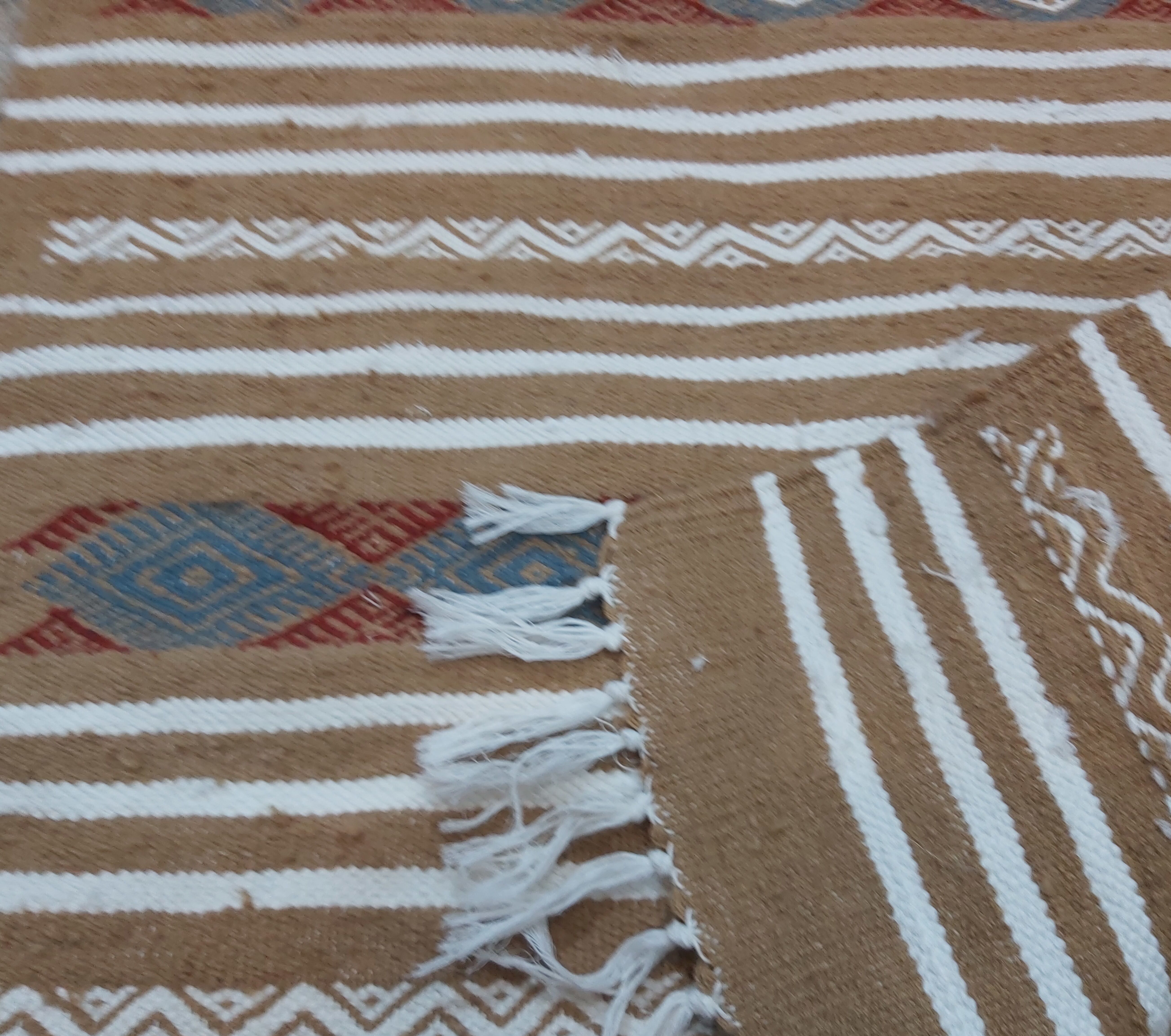 Traditional multicolored hallway carpet 180x67cm