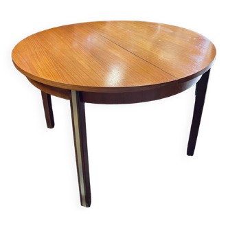 Round table extension butterfly vintage year 70