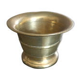 Mortier en bronze doré XVIIIe