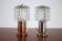 Pair of Small Design Table Lamps by Kamenický Šenov, 1970s