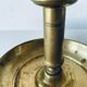 Antique brass candle holder