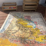 Map Pyrenees Aquitaine Basin