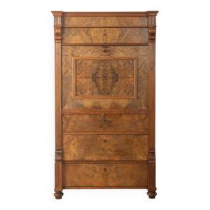 Secrétaire en noyer,