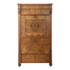 Antique secretary desk from the 1880s, walnut, restored