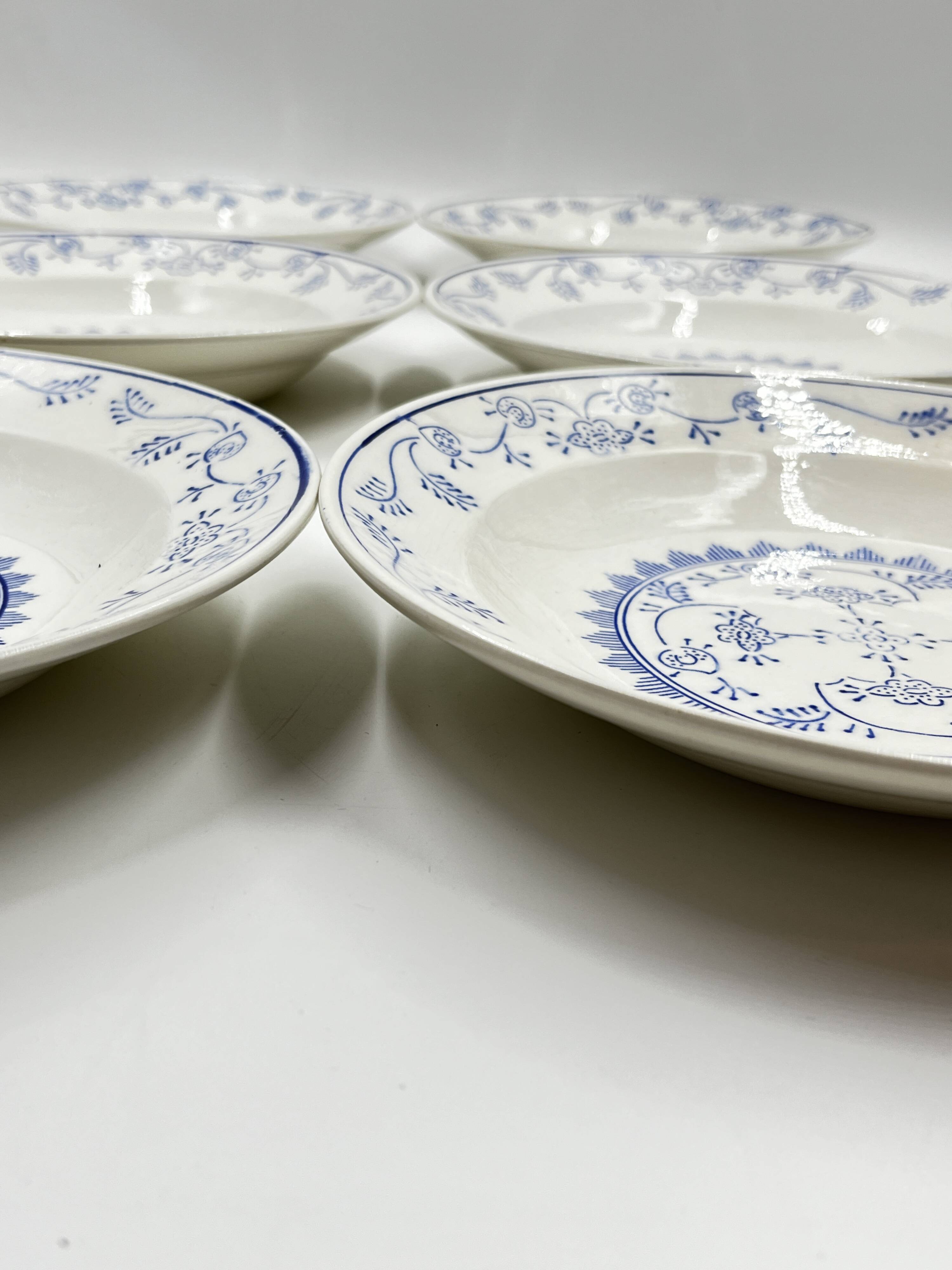 Lot de 6 assiettes creuses Villeroy&Boch