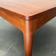 Table basse danoise en teck, années 1960