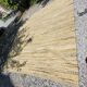 Vintage woven wool rug
