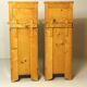 Pair of Bedside Tables. Folk art, Bohemia 1920