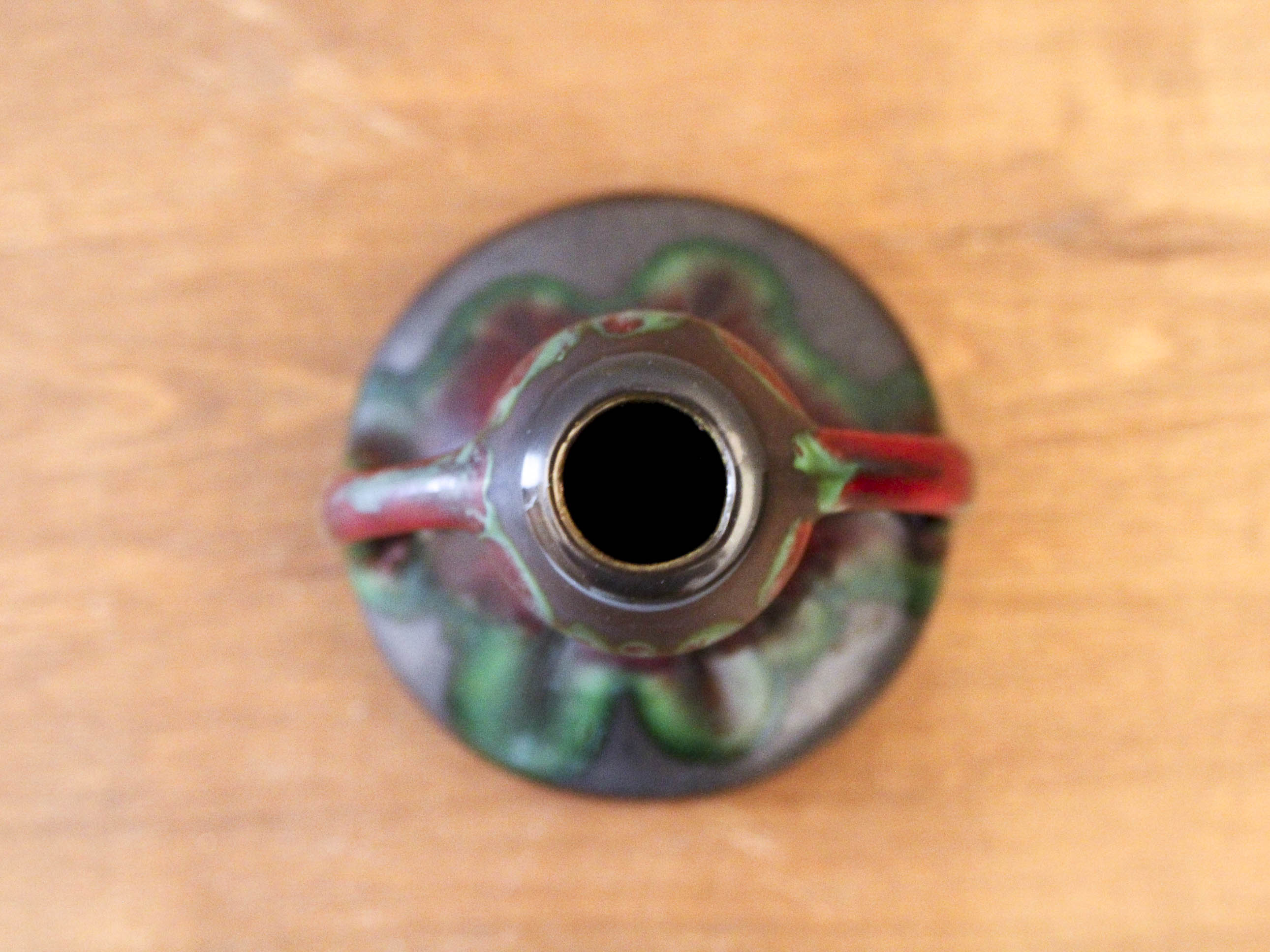 Art Deco vase from the Faiencerie de Thulin Belgium
