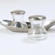 Wilhelm Wagenfeld Mid-Century Max & Moritz Salt Pepper Shakers, WMF, 1950s