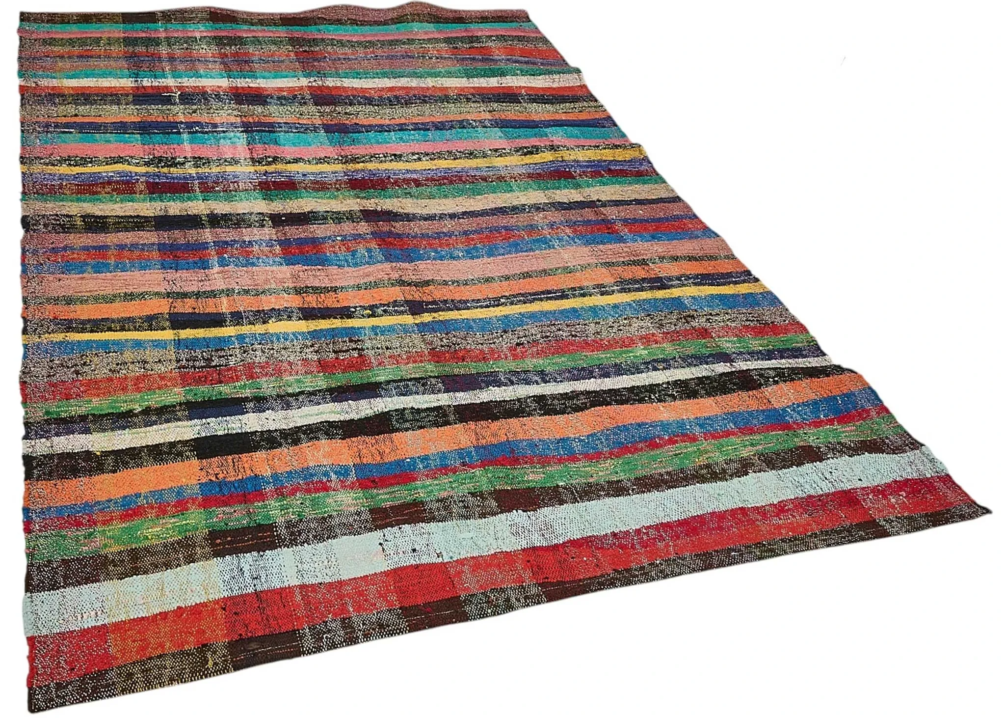 Turkish Handwoven Flatweave Chaput Kilim 175 cm x 275 cm
