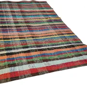 Turkish Handwoven Flatweave Chaput Kilim 175 cm x 275 cm