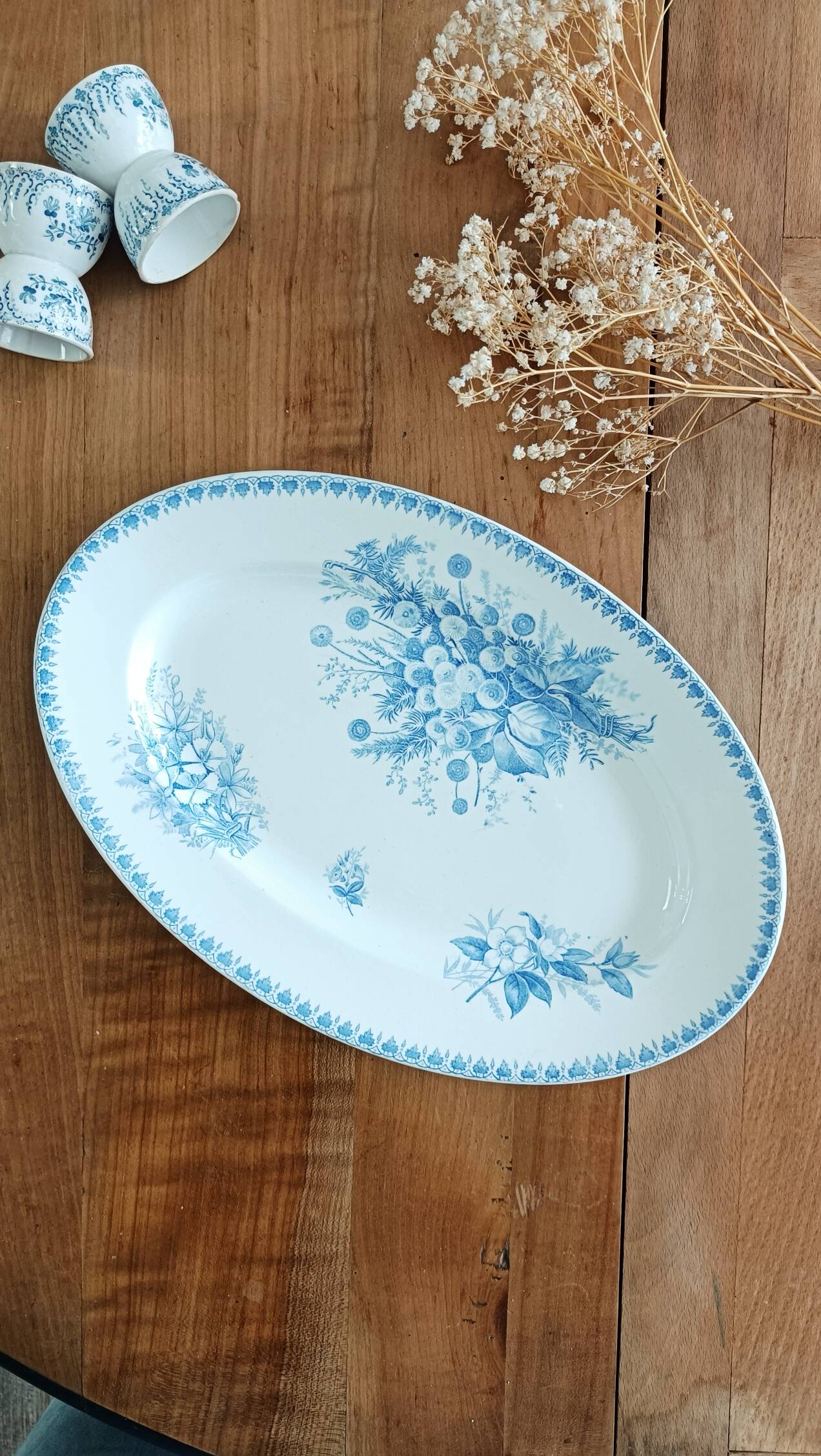 Cilla oval dish, Maastricht ceramic company