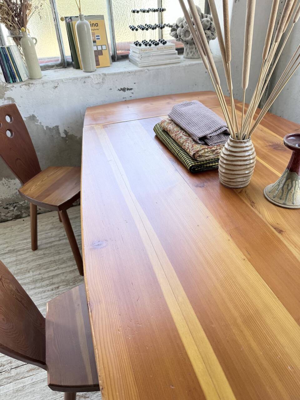 Mountain furniture set with table and 8 chairs Malmvall.
