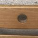 Chaise pliante en bois couleur miel