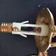 Gold wall lamp
