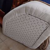 2 "Marc Held" Panto Dunlopillo designer armchairs