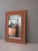 Italian wall mirror vintage vera dal in bamboo and cane