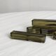Set of 5 smoked glass knife rests