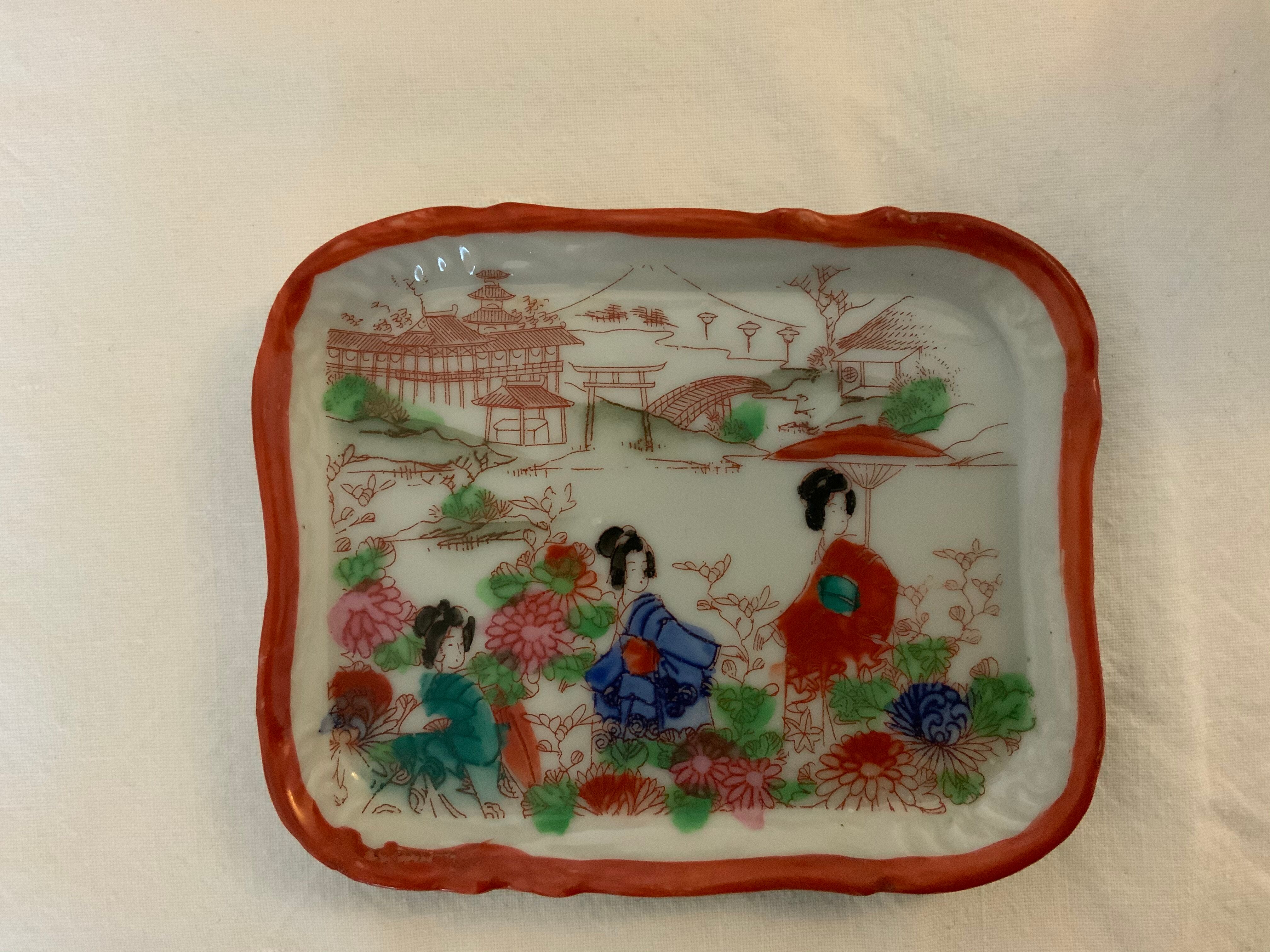 Japanese tea and coffee service