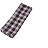 Bistro napkin, brown checks