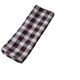 Serviette de table bistrot, carreaux bruns