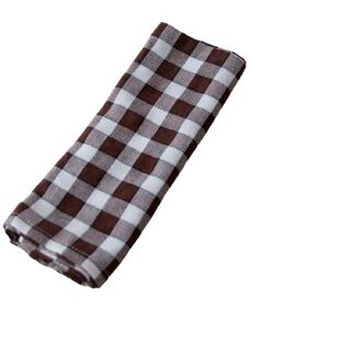 Bistro napkin, brown checks