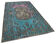 Hand-knotted antique turkish 1970s 163 cm x 280 cm