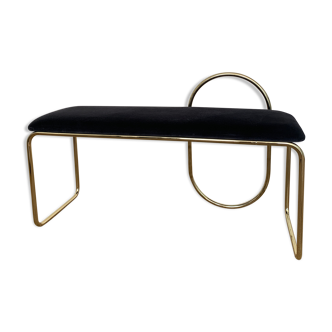 Angui aytm bench - anthracite velvet