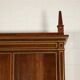 Empire library in mahogany veneer, sessile oak, France, early 19th century.