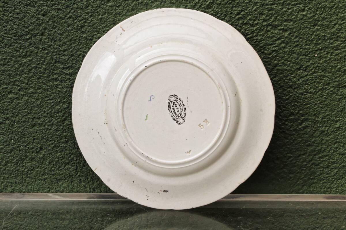 Set of 10 plates Creil & Montereau, Siege of Sebastopol, fine earthenware