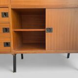 Modernist René-Jean Caillette bookcase, Charron edition