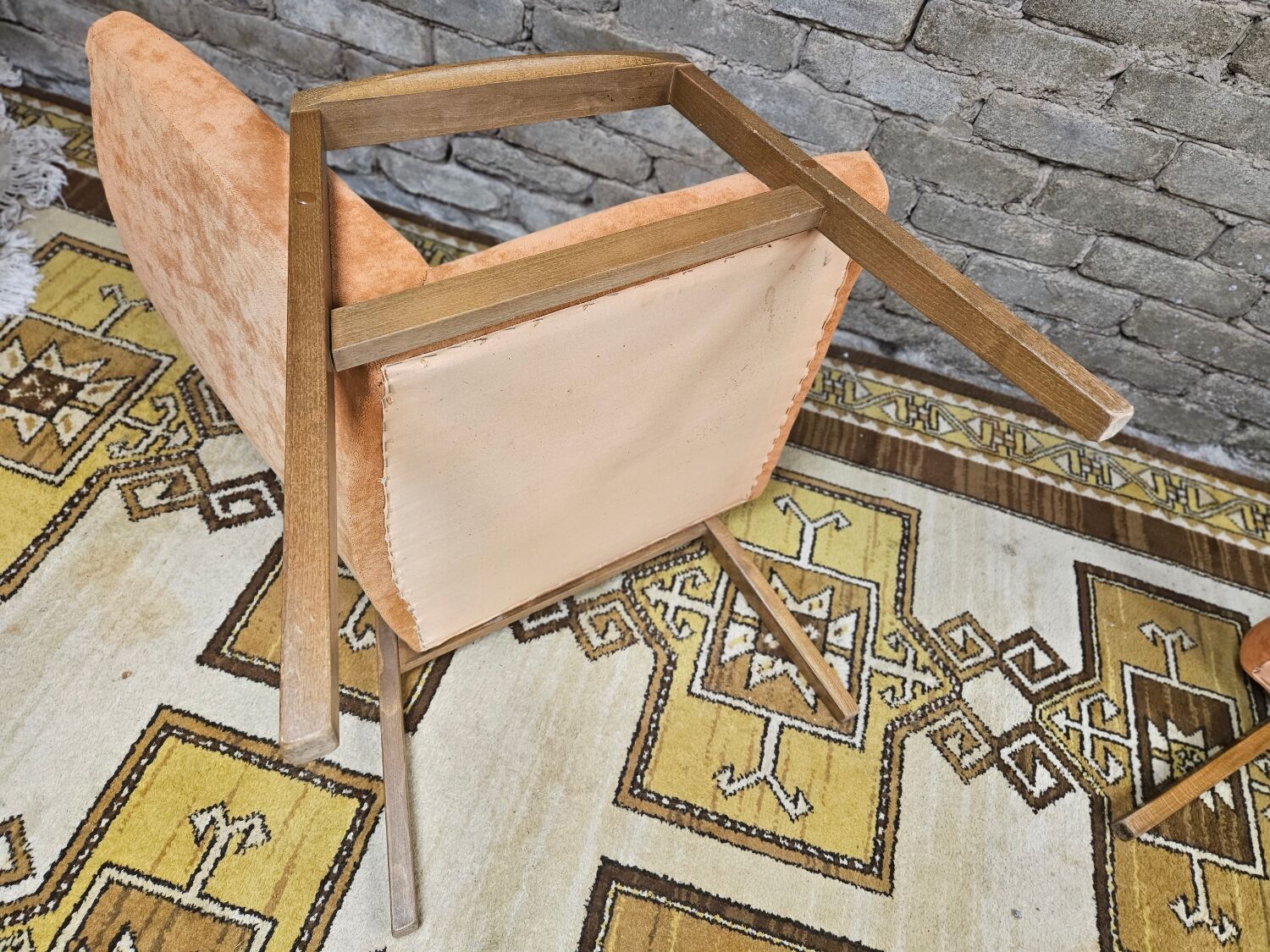 Pair of vintage Danish armchair