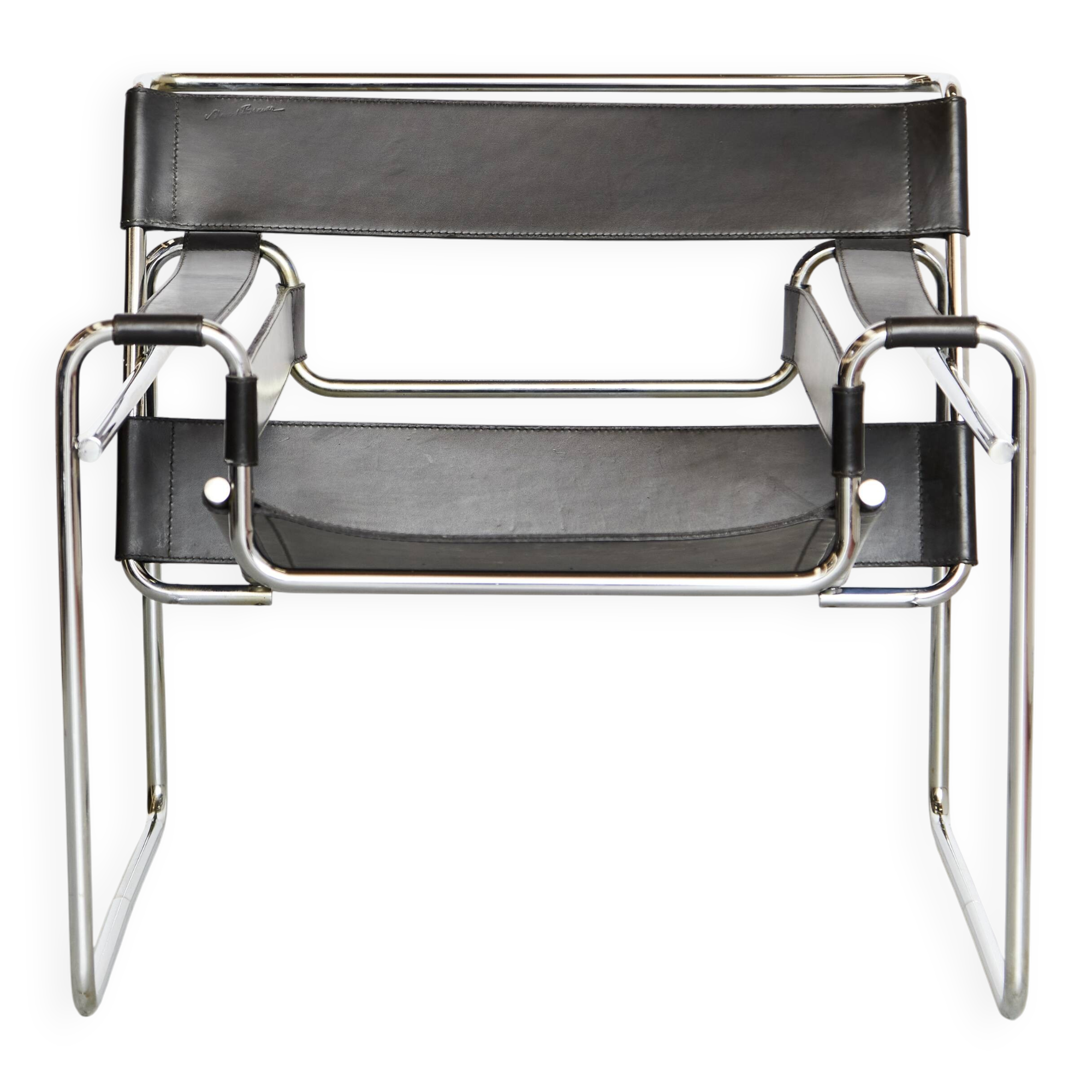 Marcel Breuer B3 "Wassily Chair" club armchair for Gavina