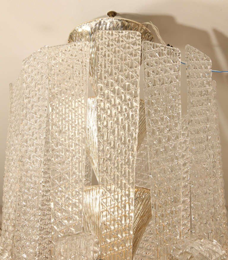 Murano glass chandelier