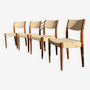 Set of 4 chairs by Cees Braakman for Pastoe